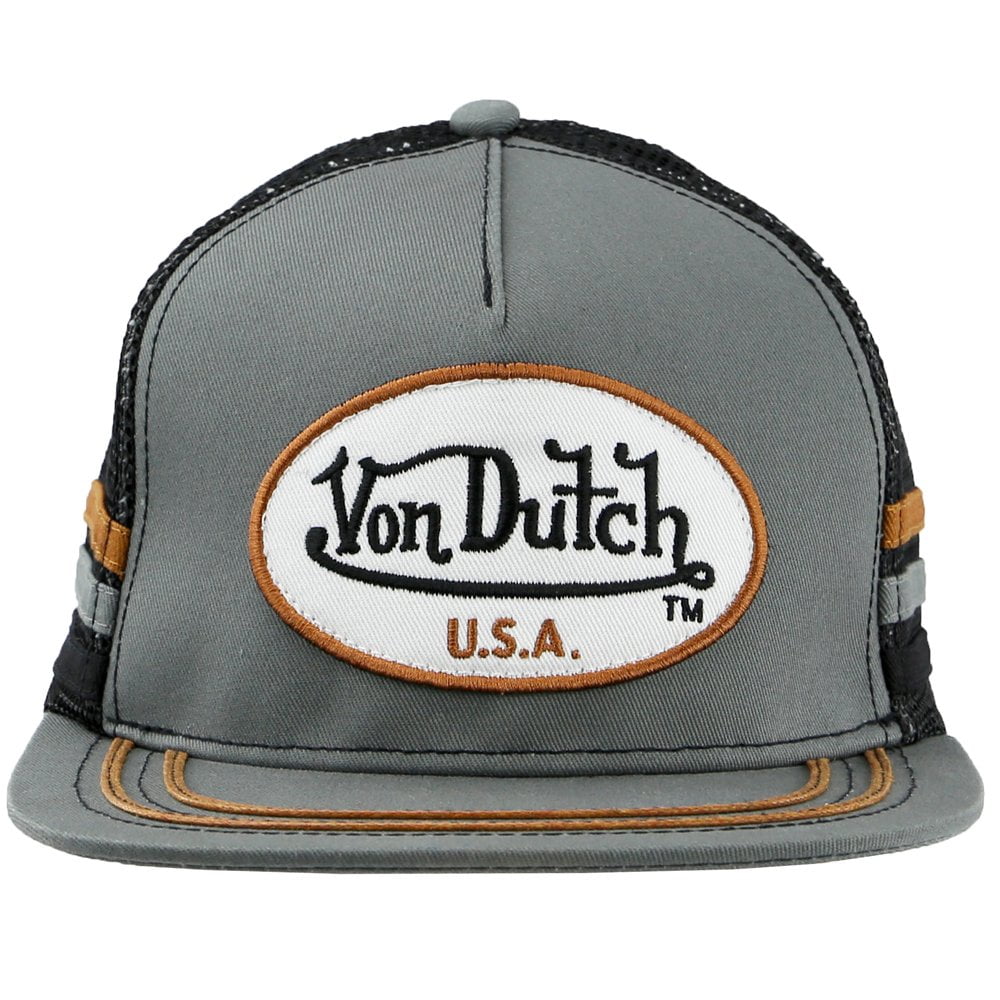 Von Dutch Mens Snapback Trucker Hat Casual Hats