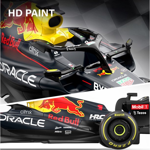VOLTZ TOYS Licensed Red Bull RB18 F1 RC Car 1:18 Scale Remote