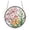 B, variant on Colorful acrylic wind chime pendant Window Hanging,Winter Aurora Sun Catchers Stained Glass Panels for Indoor Windows Wall Art Decor