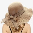 thumbnail image 2 of Fascinators Hats for Women Tea Party Easter Womens Summer Dress Hat Wide Leaf Flower Bridal Shower Hat Sun Hats Beach Hat, 2 of 5