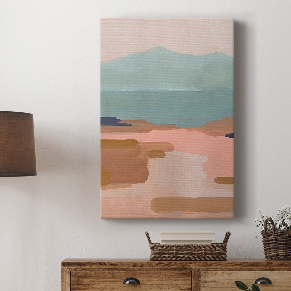 Desert Sunrise I Premium Gallery Wrapped Canvas - Ready to Hang