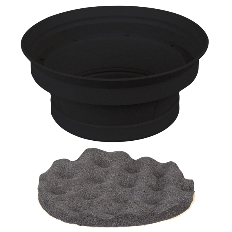 Install Bay IBSBF65 2 Piece Speaker Baffle Kit for 6.5 Inch Speakers ...