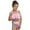 Pink, variant on RTKFRFL Toddler Swimsuit Girl Girls 2 Piece Ruffle Flounce Floral High Cut Bikini Sets Beachwear Swimwear Bathing Suit
