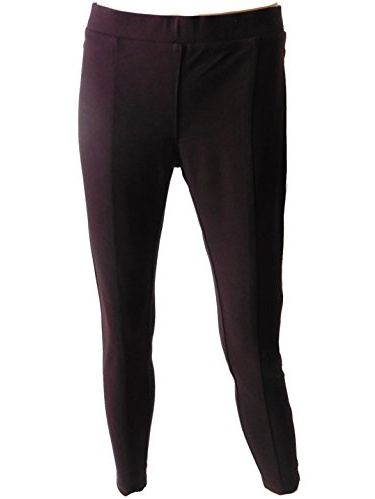 Matty M Women's Leggings Merlot L - Walmart.com