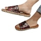 thumbnail image 4 of Zapatillas con punta abierta y plana para mujer, sandalias cómodas, informales, cómodas, para playa Wmkox8yii hj789, 4 of 7