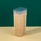 thumbnail image 1 of pstuiky Recipiente hermético para cereales con tapa transparente y hermético para almacenar alimentos de cocina como granos azúcar harina arroz frutos secos y aperitivos., 1 of 7