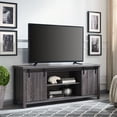 thumbnail image 2 of Evelyn&Zoe Deacon Rectangular TV Stand for TV's up to 65", Burnished Oak, 2 of 9