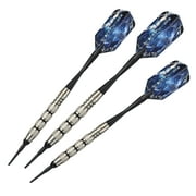 Viper Silver Thunder Soft Tip Dart Set, 4 Knurled Rings, 16 Grams