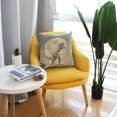 thumbnail image 6 of Fall Decor House Decor Pillow Covers 20*20in Crystal Velvet Sofa Cover Soft and Comfortable Shrink-Resistant Holiday Gifts Dinosaur, 6 of 7