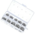 thumbnail image 5 of UDIYO 500Pcs 10 Sizes Assorted Sharpened Fish Hooks Lures Baits and Fishing Tackle Box, 5 of 5