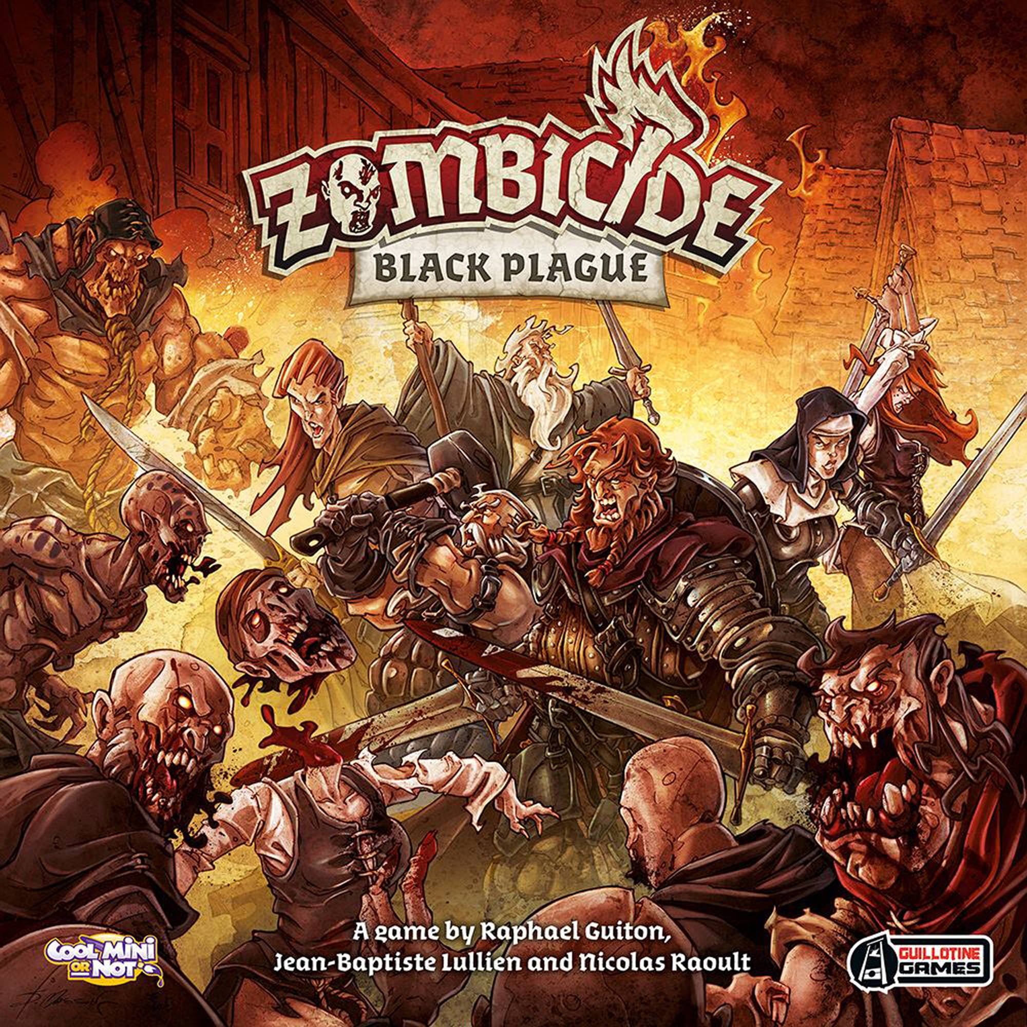 Zombicide: Black Plague Cooperative Board Game - Walmart.com