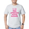 thumbnail image 1 of CafePress - This Princess Saves Herself Fitted T Shirt - Fitted T-Shirt, Vintage Fit Soft Cotton Tee, 1 of 1