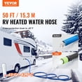 thumbnail image 2 of VEVOR Manguera de agua caliente VEVOR de 50 pies para RV, manguera de agua potable caliente anticongelante a -45 °F, autorregulación automática, diámetro interior de 5/8" con adaptador GHT de 3/4", 2 of 9