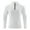 White, variant on fatyb Long Sleeve Workout Shirts for Men Stand Collar Quarter Zip Athletic Tee Lightweight Running Tops