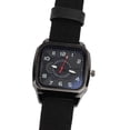 thumbnail image 4 of NFTIGB Men's Vintage PU Leather Strap Quartz Watch Casual Slim Analog Wristwatch (1.5 in / 3.8 cm Dial), Black, 4 of 9