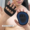 thumbnail image 3 of Guantes de fitness JM antideslizantes con acolchado de goma, 3 of 5