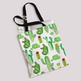 thumbnail image 2 of PKQWTM watercolor cactus cacti Canvas Shoulder Bags Handbags Tote Bags Shopping Bag, 2 of 2