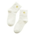 thumbnail image 3 of Women Fashion Solid Gold Short Socks Embroidered Socks Mid Calf Socks Socks Low Cut plus Sized Socks Mens Cushioned Socks Girls Sock Socks Men Dress Pack Steep Tech Mens Womens Athletic Compression, 3 of 3