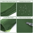 thumbnail image 3 of 5' Sand Bags for Flooding Flood Water Barrier Sandbags with Binding Elastic Band Long Canvas Bags, Green 5 Pack, 3 of 6