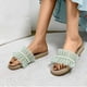 thumbnail image 4 of Zapatillas con punta abierta para mujer, sandalias cómodas, informales, cómodas, para la playa Wmkox8yii ytu5190, 4 of 6