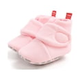 thumbnail image 3 of Baby Boy Boots Baby Girls Plush Warm Ankle Booties Soft Sole First Walkers 0-18M, 3 of 7