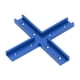 thumbnail image 3 of Pista 4 Uds Conector De Pista En T Aleación De Aluminio 100mm De Longitud 30mm De Ancho Universal Para Carpintería, 3 of 7