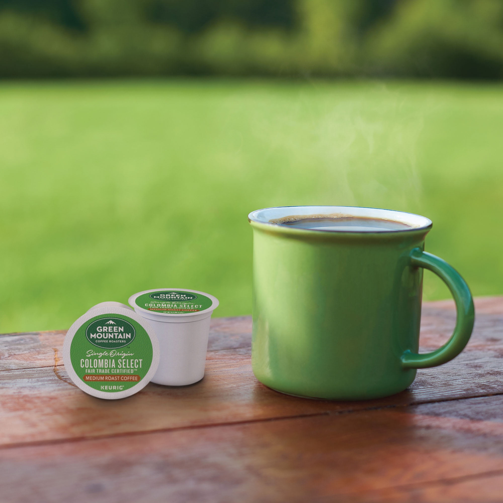 Green Mountain Coffee Colombian Fair Trade Select, Keurig K-Cup Pods, Medium Roast, 18 Count