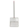 thumbnail image 2 of Cat Litter Scoop, Stainless Steel Long Handle Cat Scooper Non Stick Slat Litter Sifting Shovel, Chicken Poop Scooper, Cat Litter Box Scooper Sifter Shovel, Pet Pooper Scooper, 2 of 7