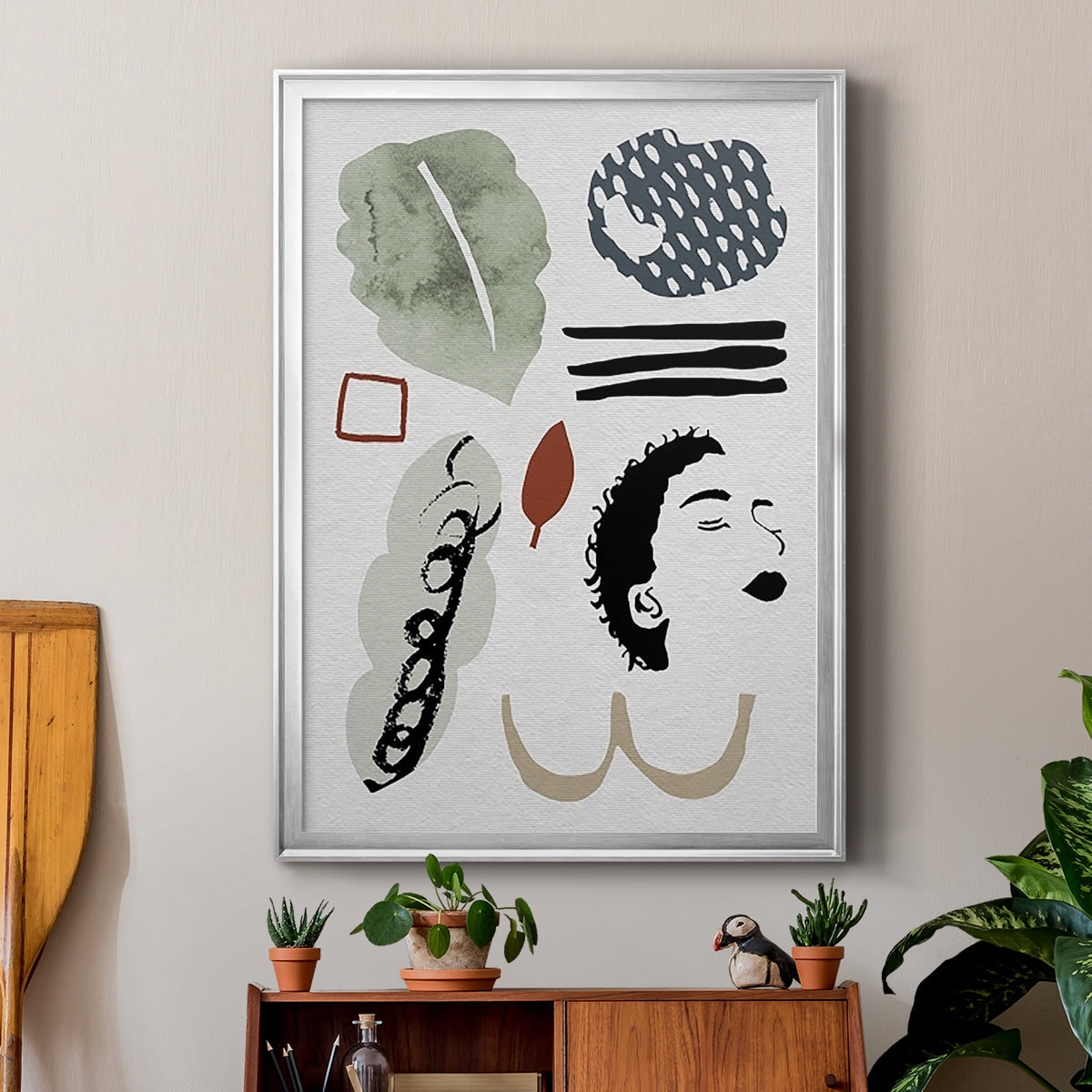 Collected Mindfulness III Premium Framed Print, in Gold, Black, or Silver - Ready to Hang