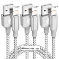 thumbnail image 1 of Cargador Para Iphone [Certificado Apple Mfi] Paquete De 3 Cables Lightning De 10 Pies De Largo, Carga Rápida, Sincronización De Datos De Alta Velocidad, Cable Usb Compatible Con Iphone 13/12/11 Pro Ma, 1 of 5
