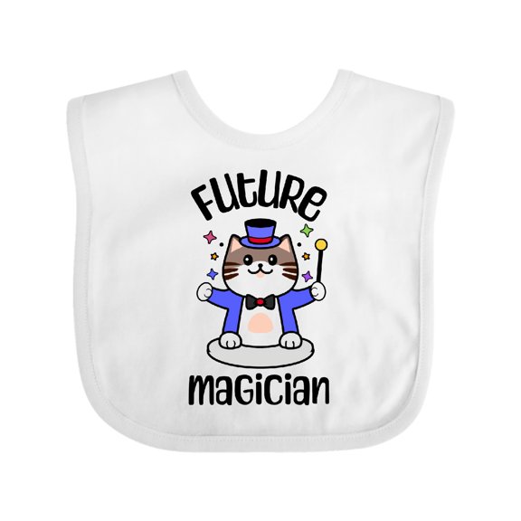 Inktastic Future Magician Boys or Girls Baby Bib