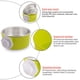 thumbnail image 3 of Cuenco desmontable de acero inoxidable para perros, jaula colgante para cuencos para mascotas, cuenco de agua pequeño, suministros para mascotas, verde, 3 of 5