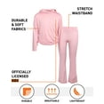 thumbnail image 2 of RBX Girls Activewear Set - 2 Piece Hoodie or Quarter Zip Top and Flare Leggings for Girls (7-12), 2 of 7