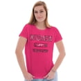 thumbnail image 4 of Wisconsin Distressed Badger Stenciled Womens Slim Fit Graphic Tee Brisco Brands S, 4 of 5