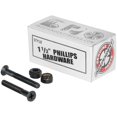 thumbnail image 1 of Piezas originales independientes Tornillos cruzados Hardware estándar para monopatín Phillips (negro/negro 1 1/2 ""), 1 of 3