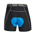 thumbnail image 2 of BALEAF Ropa interior de ciclismo para hombre con acolchado Pantalones cortos de bicicleta acolchados 3D MTB Liner ciclo Ropa de bicicleta Accesorios gris XL, 2 of 5