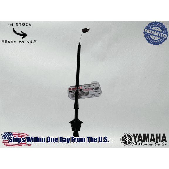 Yamaha OEM GOLF CART G16-G22 CHOKE KNOB CABLE 12 3/4" LONG JU0-F6331-00