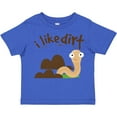 thumbnail image 3 of Inktastic I Like Dirt Earthworm Boys or Girls Toddler T-Shirt, 3 of 5