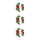 thumbnail image 5 of Kit de flores artificiales Naiovety Guirnaldas de boda Rojo 80cm, 5 of 6