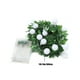 thumbnail image 3 of Guirnalda de luces decorativas navideñas con hojas simuladas y pequeñas bolas blancas. Árbol de Navidad. Decoración navideña de Acción de Gracias. Funciona con pilas. Pilas no incluidas. Simulación de, 3 of 9