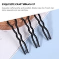 thumbnail image 3 of BESTYASH 24Ud Horquillas Para Peinados Negras U Para Mujer En Eventos Y Diario, 3 of 8