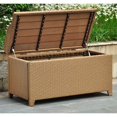 thumbnail image 2 of International Caravan Barcelona Patio Storage Bench in Honey Pecan, 2 of 2