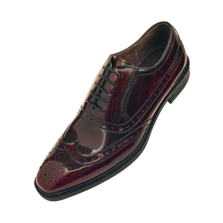 - Asher Green Mens Genuine Box Calf Leather Wingtip Dress Shoe, Classic Lace-up Oxford Style