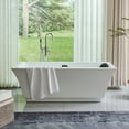 thumbnail image 4 of Vanity Art 59'' x 30'' Freestanding Soaking Bathtub, 4 of 8