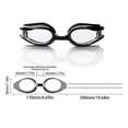 thumbnail image 4 of Nearsighted Swim Goggles with Prescription, Shortsighted Optical Goggles, Anti-Fog UV Protection Swimming Glasses for Adults Men & Women, 4 of 5
