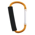 thumbnail image 2 of Lightweight Durable Carabiner Sp Key - 9mm yellow, 2 of 9