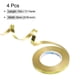 thumbnail image 2 of Cinta de rizado Uxcell para globos metálicos de 3/16" 11 yardas 4 rollos para decoración de fiestas regalo color champán dorado, dorado, 2 of 5