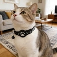 thumbnail image 4 of TIELUTT Collar Electronic Locator Compatible Tracking Solution Smart Collar for . Joint Oil for Dogs Puller Snap Leather Dog Leashes for Small Dogs Please Take Your Shoes off Sign Leopard Hair Bow fo, 4 of 5