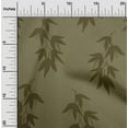 thumbnail image 2 of oneOone Cotton Poplin Olive Green Fabric Tropical Craft Projects Decor Fabric Printed By The Yard 42 Inch Wide, 2 of 4