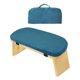 thumbnail image 1 of Banco de meditación para práctica prolongada, asiento bajo, resistente y cómodo para arrodillarse. Azul, 1 of 9